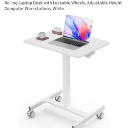 Standing To Sitting Mobile Desk