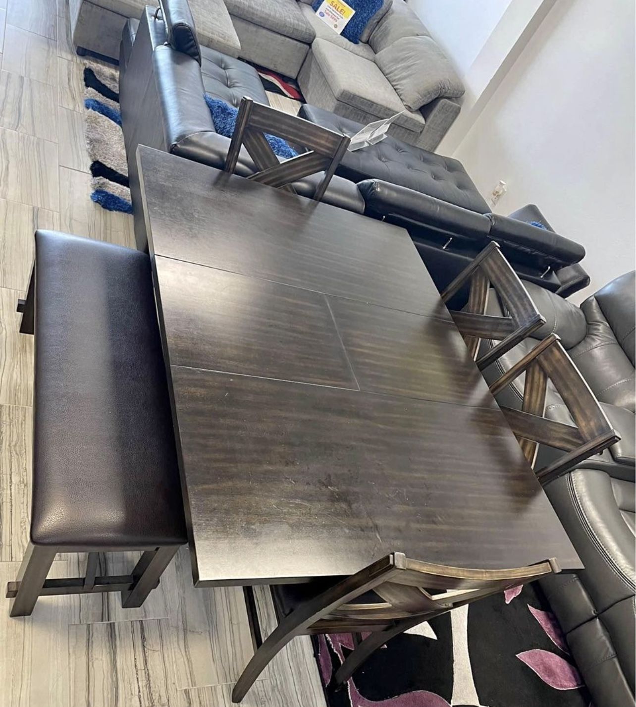 Kelly Dining Room Table With Bench Starting At $699