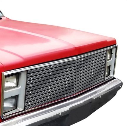 Billet Grille For Chevy/GMC GR03HEJ02F Chrome Polished