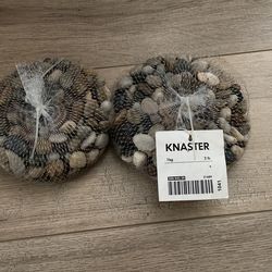2 bags Ikea Knaster River Rock 2lb/bag