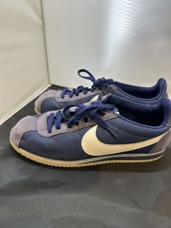 Blue suede store cortez