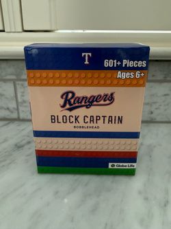 Texas Rangers Block Captain Bobblehead