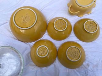 Vintage glassware Maioliche Jessica and others