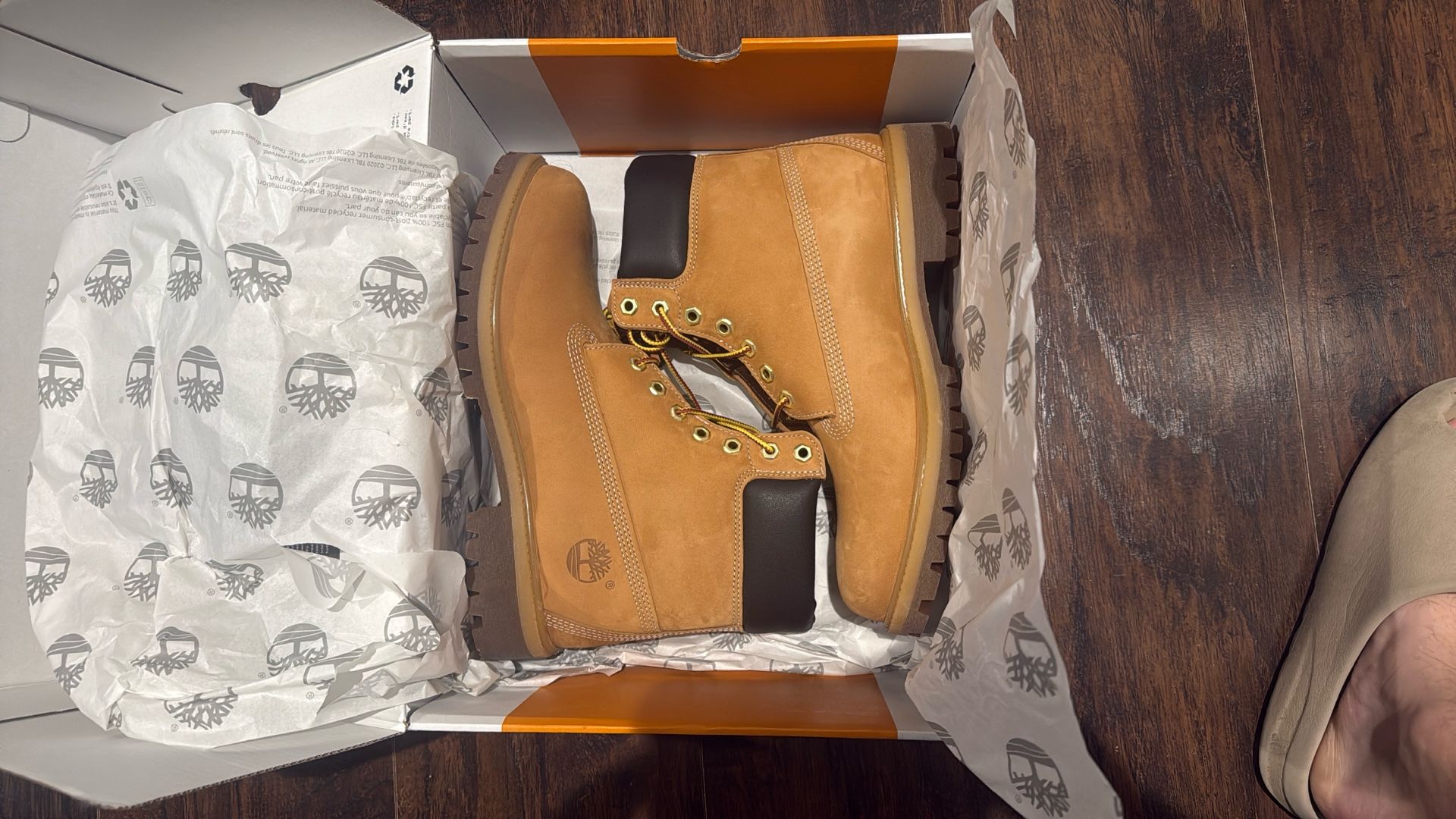 Timberland Premium 6in Lace Waterproof Wheat