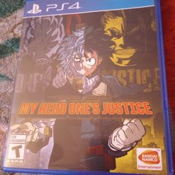 My Hero One's Justice Ps4