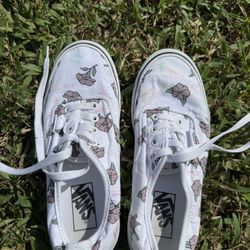 Women’s White Vans Size 7 