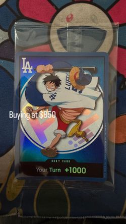 Buying One Piece Dodgers for $850