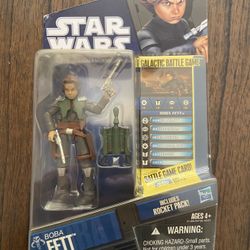 Star Wars 2010 The Clone Wars Series Boba Fett Figure