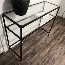 Modern glass table