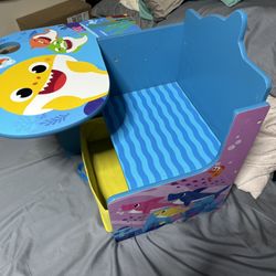 Baby Shark Toddler Desk