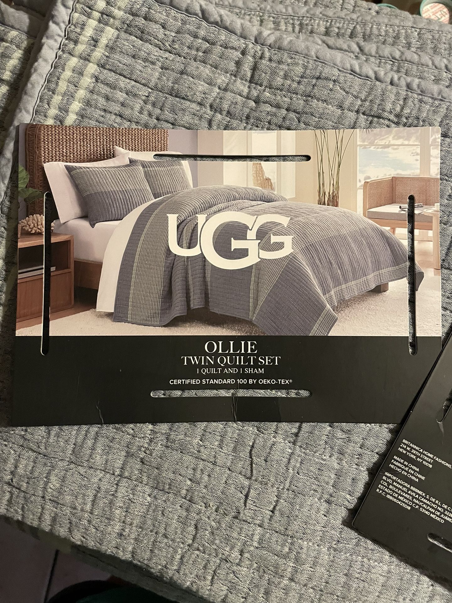 UGG TWIN QUILT SET BRAND NEW