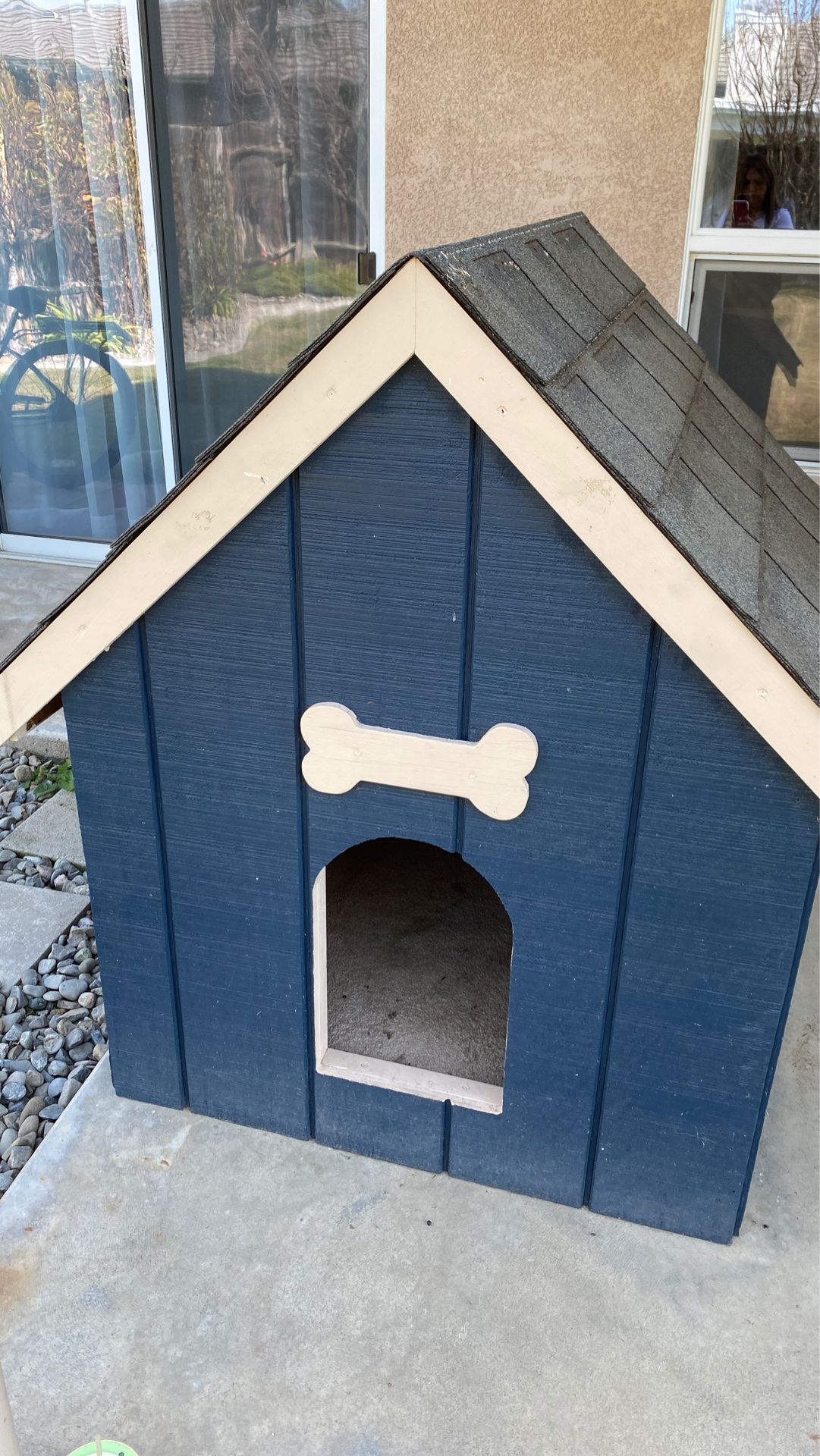 Hand made dog house!