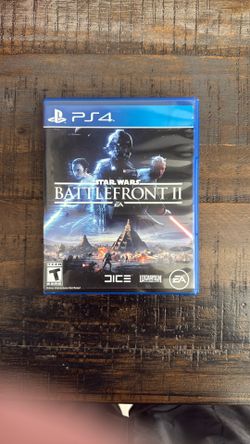 PS4 Game Star Wars Battle Front 2