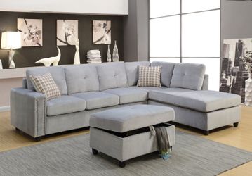 new grey velvet sofa sectional