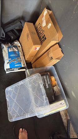 Bathroom remodel supplies