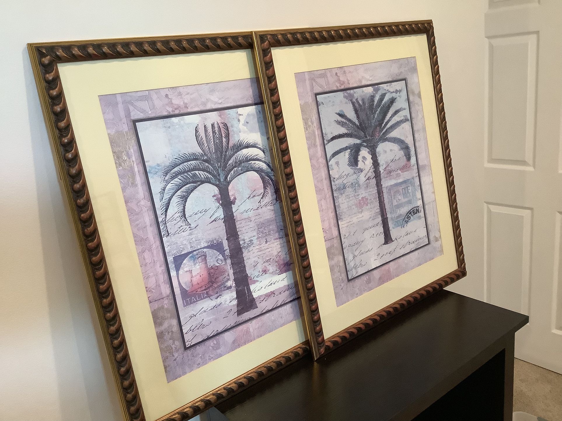 25” x 31” Framed Prints - Wall Art - Both For $30 Total
