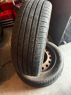 Used Car Tires with Steel Rim