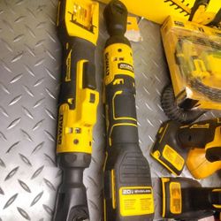DeWalt 20V Max Brushless ATOMIC 3/8" (10mm) Ratchet.  Tool-Only . Each One 