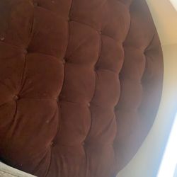 Brown Ottoman 