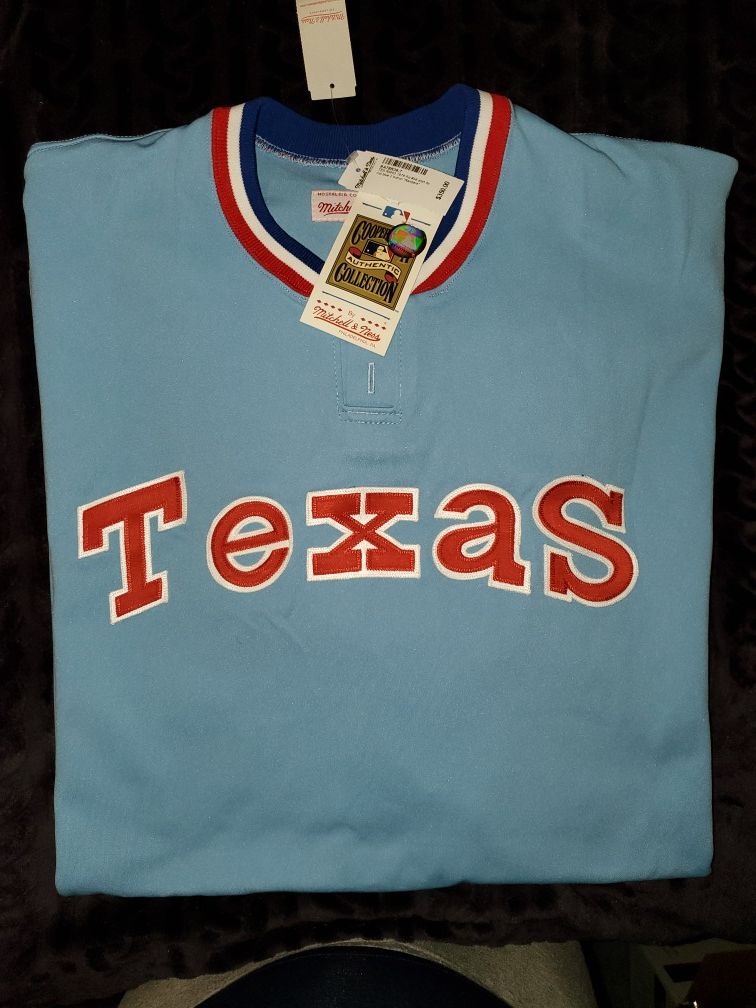GAYLORD PERRY Texas Rangers #36 1976 M&N Cooperstown Collection MLB Stitched Blue jersey Size 5X NWT (retailed for $350)