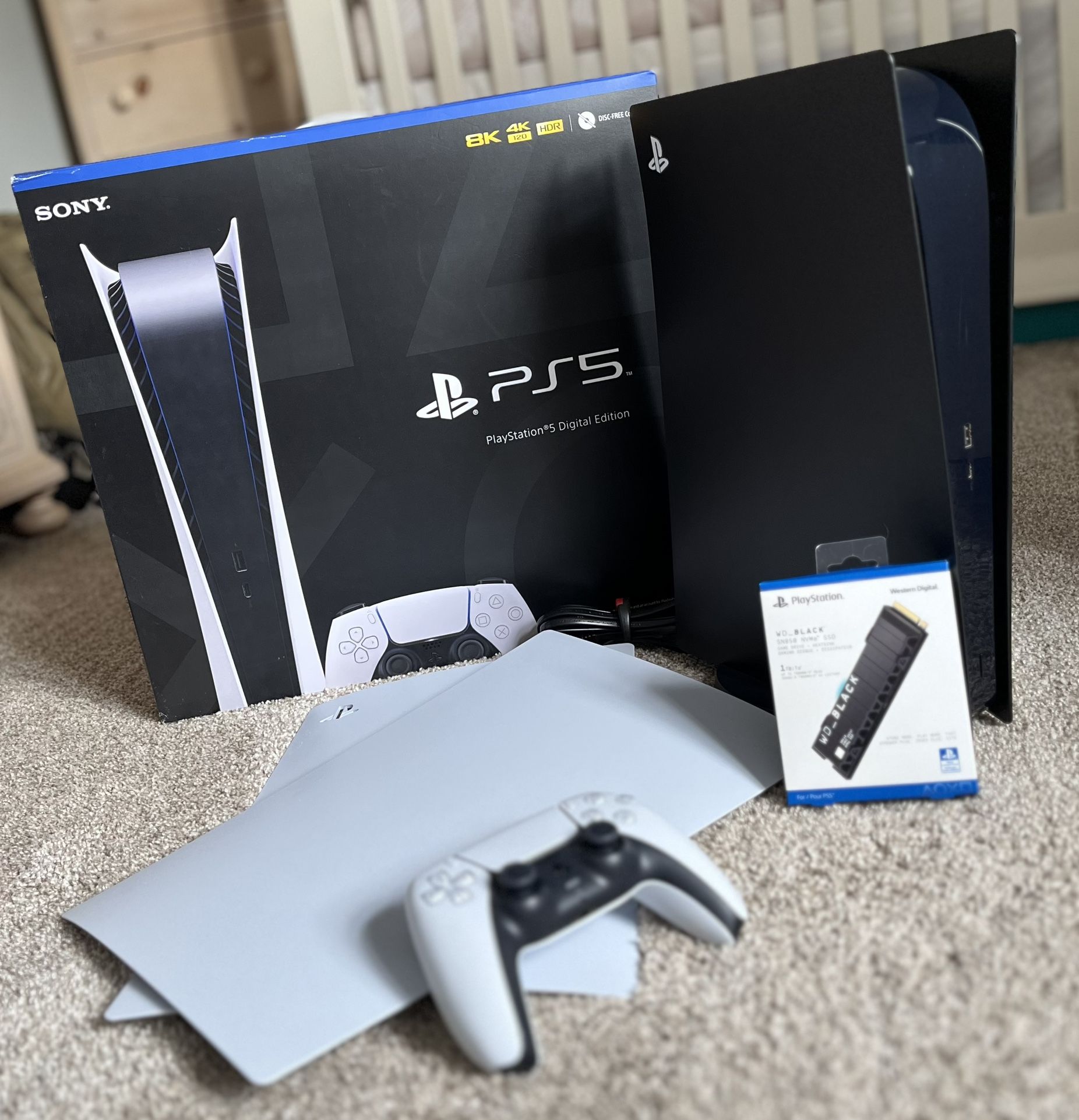 PlayStation 5 Digital w/ 1Tb ssd