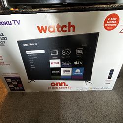 Brand New 50-inch 4K UHD Smart Roku TV