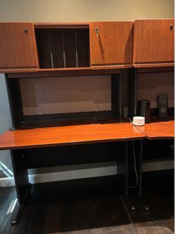 L shape office desk