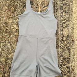 Women’s light blue romper