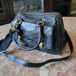 Leather Coach Crossbody/ Purse Good Used Condition 