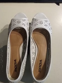 White, SODA brand Shoe