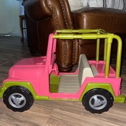 Pretend Doll Jeep