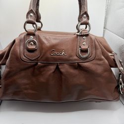Coach Brown Leather Handbag