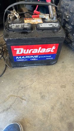 Duralast marine battery