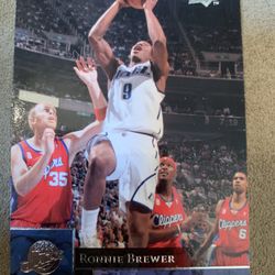Ronnie Brewer Card No. 189
