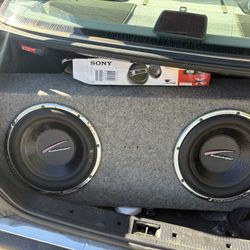 12” Audio Ban Speakers 