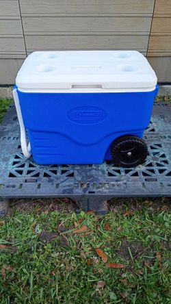 38 Qt Coleman Cooler on Wheels