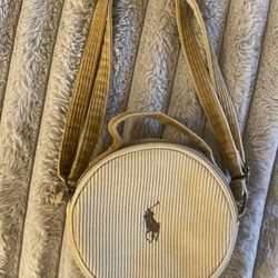 Ralph Lauren Crossbody Corduroy Pony Bag