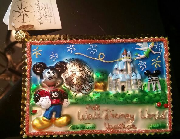 Christopher Radko Disney Ornament