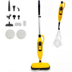 History ***FACTORY SEALED*** STEAMBOT Steam Mop With Detachable Handheld Cleaner