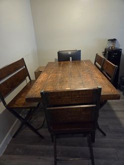 Tall 6 seat table