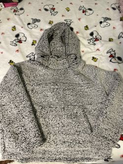 Pink Sherpa Hoodie