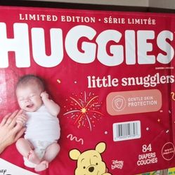 Huggies 84 CT Newborn Diapers $25