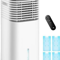TEMEIKE 4-IN-1 Portable Air Conditioners Evaporative Air Cooler w/ 4 Modes