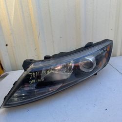 2011-2013 Left Front Highlights Kia Optima