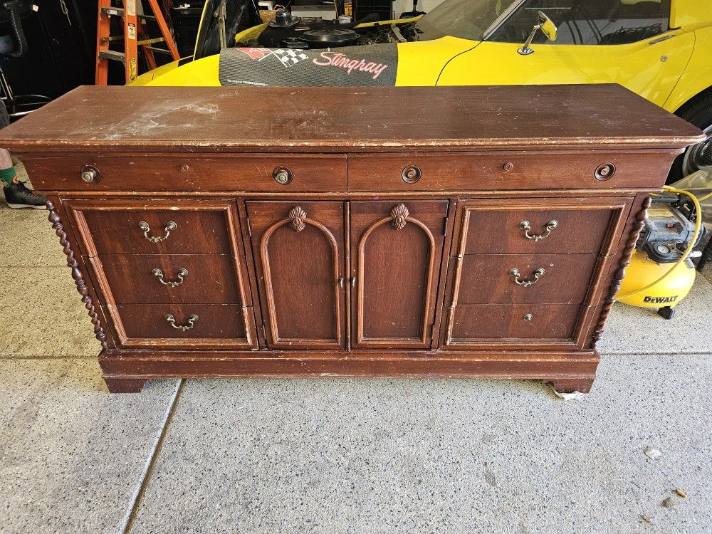 Wood Dresser / TV Stand
