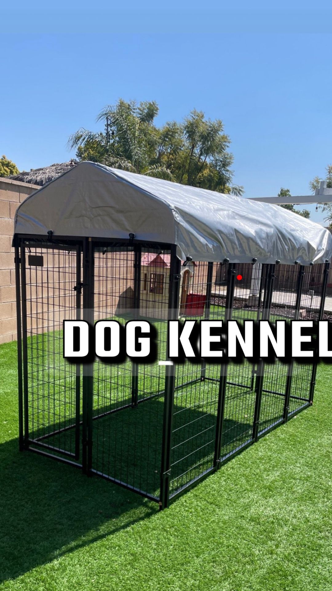Dog Cage Dog Kennel Heavy Duty Tarp 