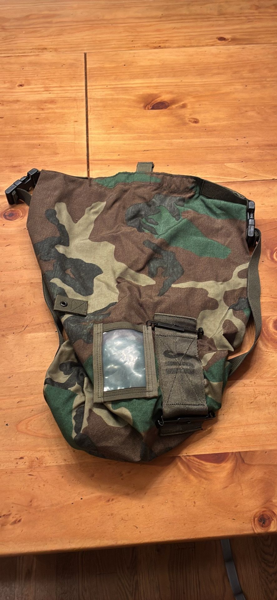 Woodland Camo Musette / Patrol Shoulder Bag
