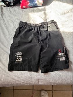 Grey and black shorts Size Medium