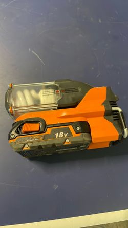 Rigid light and battery