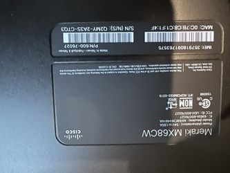 Cisco Meraki MX68CW-HW Router